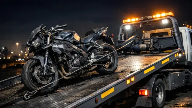 Awaria motocykla w trasie – laweta motocyklowa, koszty i pomoc